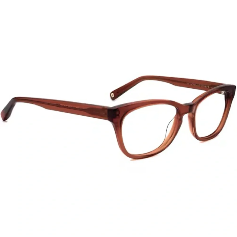 WARBY PARKER Brown Finch Eyeglasses with Case